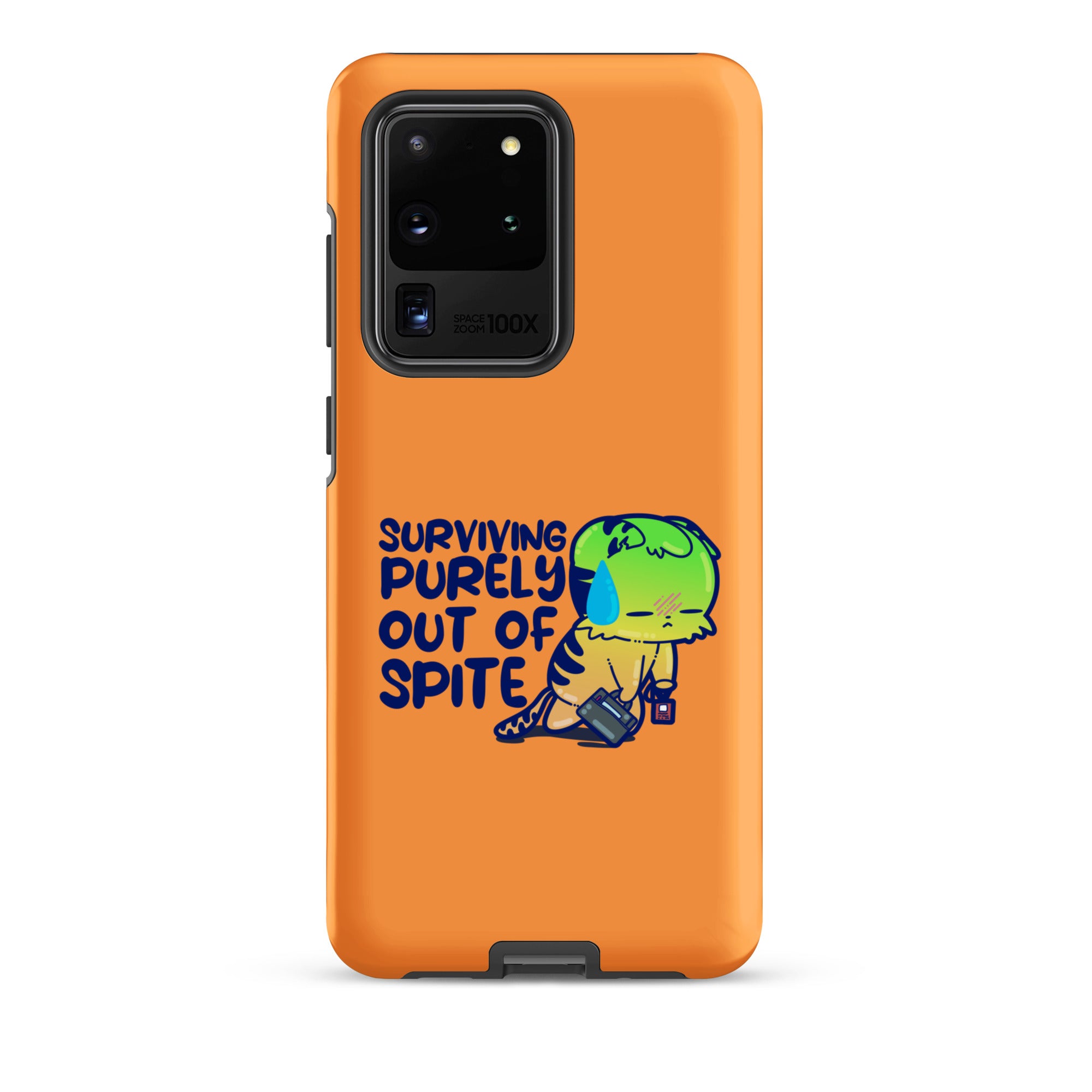 SURVIVING PURELY OUT OF SPITE - Tough case for Samsung® - ChubbleGumLLC