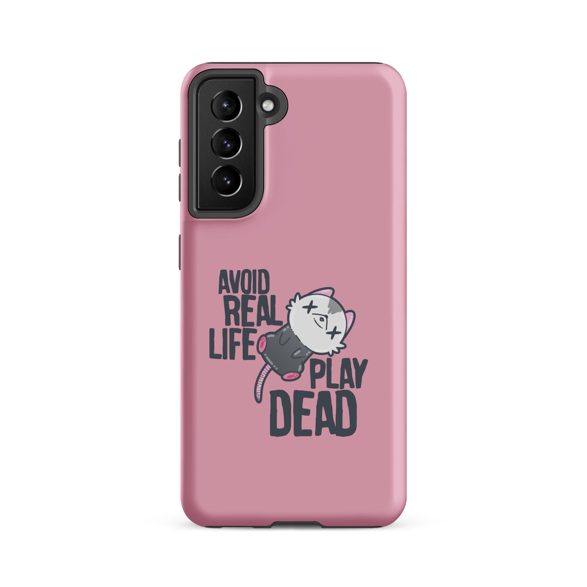 AVOID REAL LIFE PLAY DEAD - Tough case for Samsung® - ChubbleGumLLC