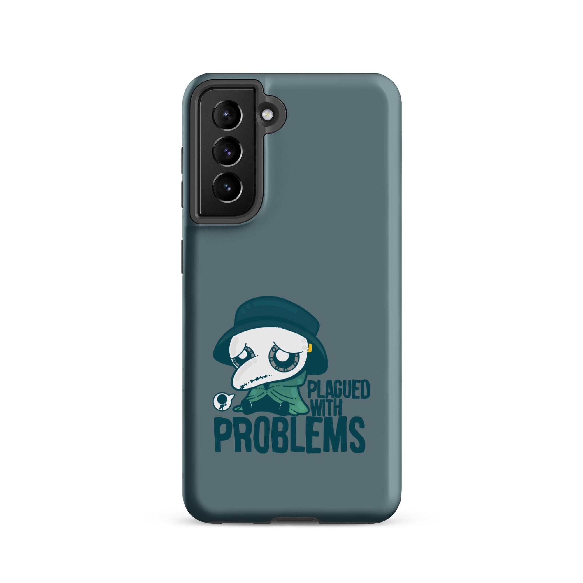 PLAGUED WITH PROBLEMS - Tough case for Samsung®