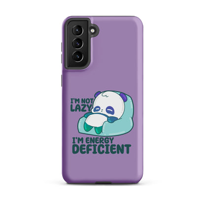 IM NOT LAZY - Tough case for Samsung® - ChubbleGumLLC