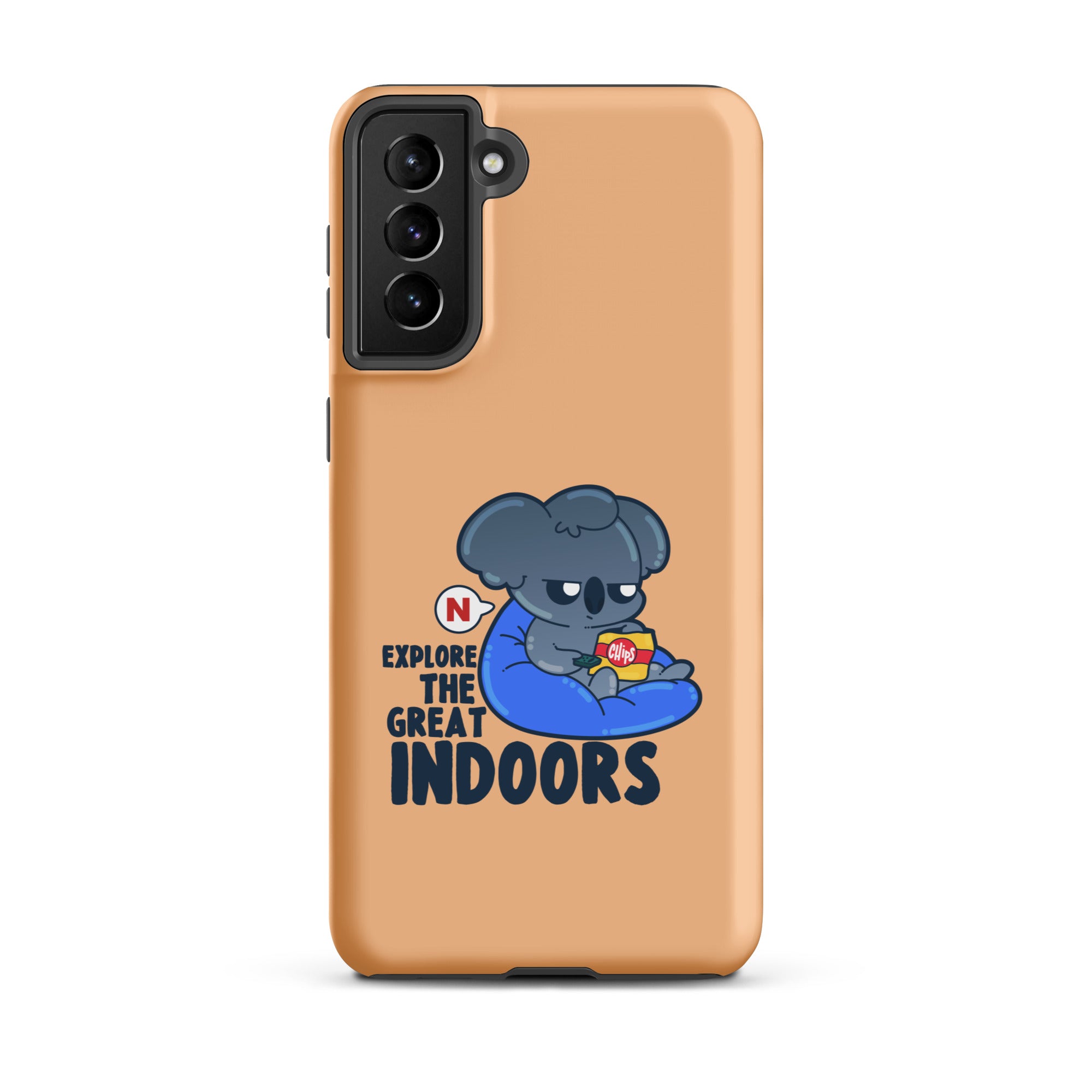 EXPLORE THE GREAT INDOORS - Tough case for Samsung® - ChubbleGumLLC