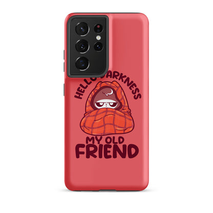 HELLO DARKNESS - Tough case for Samsung® - ChubbleGumLLC