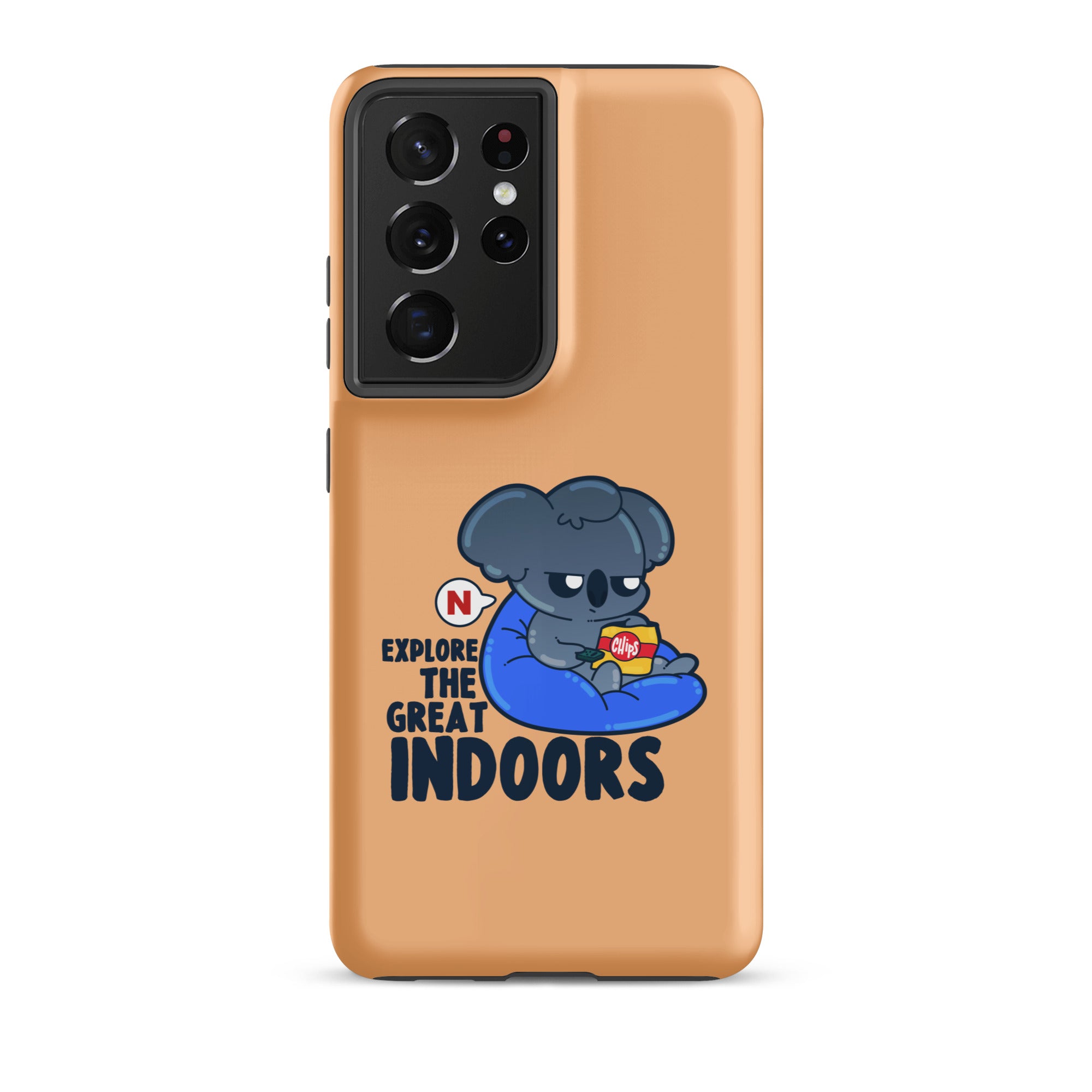 EXPLORE THE GREAT INDOORS - Tough case for Samsung® - ChubbleGumLLC