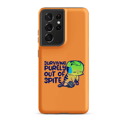 SURVIVING PURELY OUT OF SPITE - Tough case for Samsung® - ChubbleGumLLC