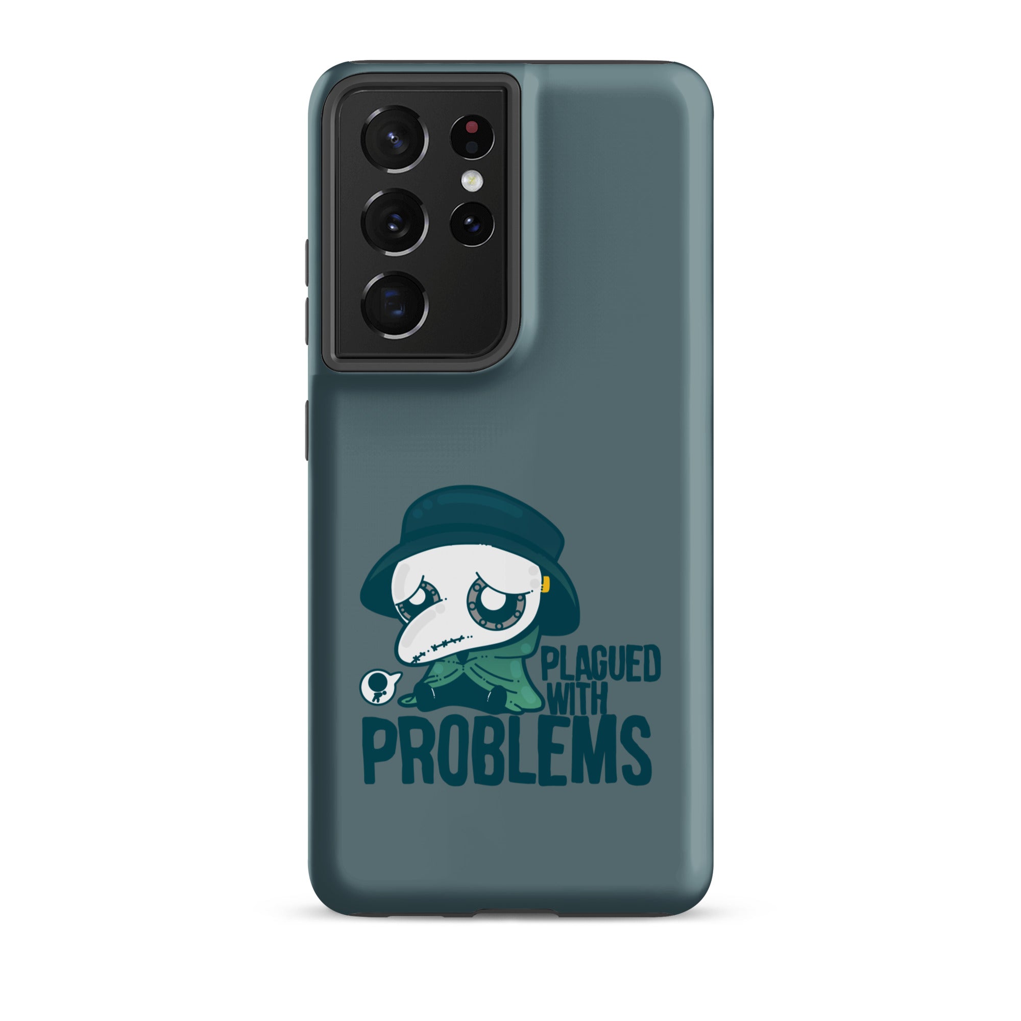 PLAGUED WITH PROBLEMS - Tough case for Samsung®