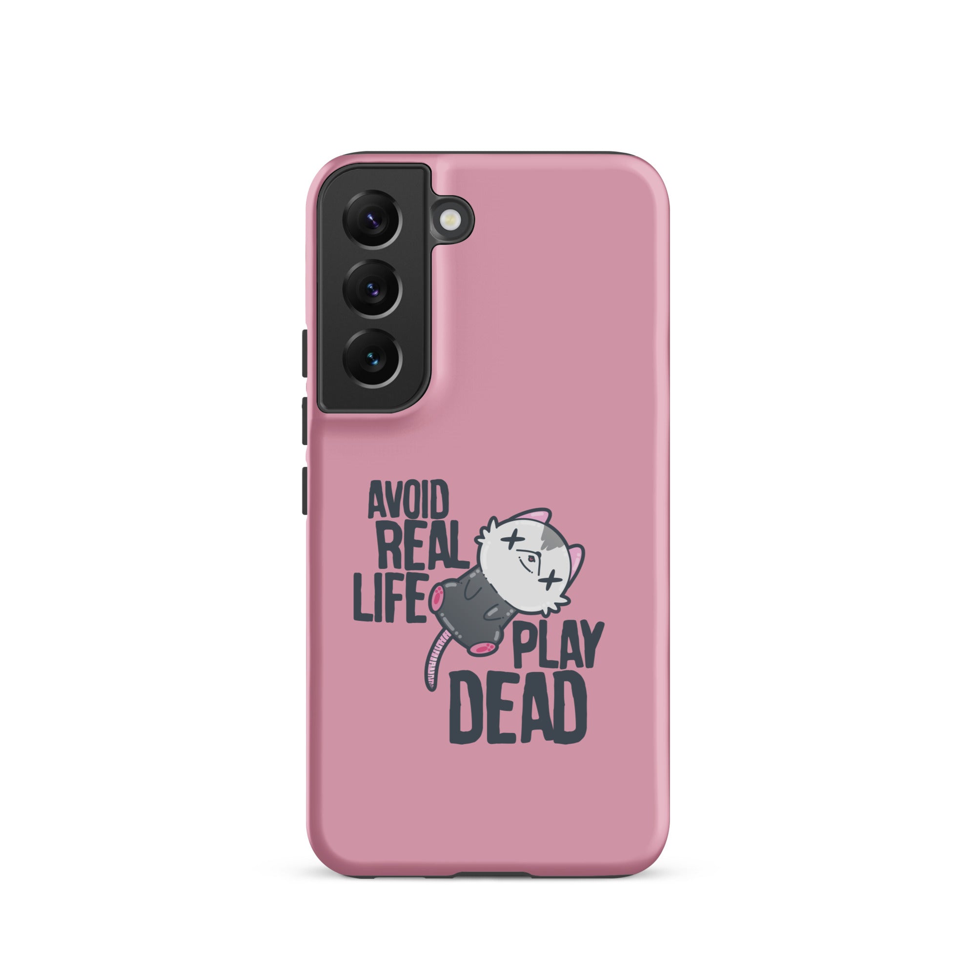 AVOID REAL LIFE PLAY DEAD - Tough case for Samsung® - ChubbleGumLLC