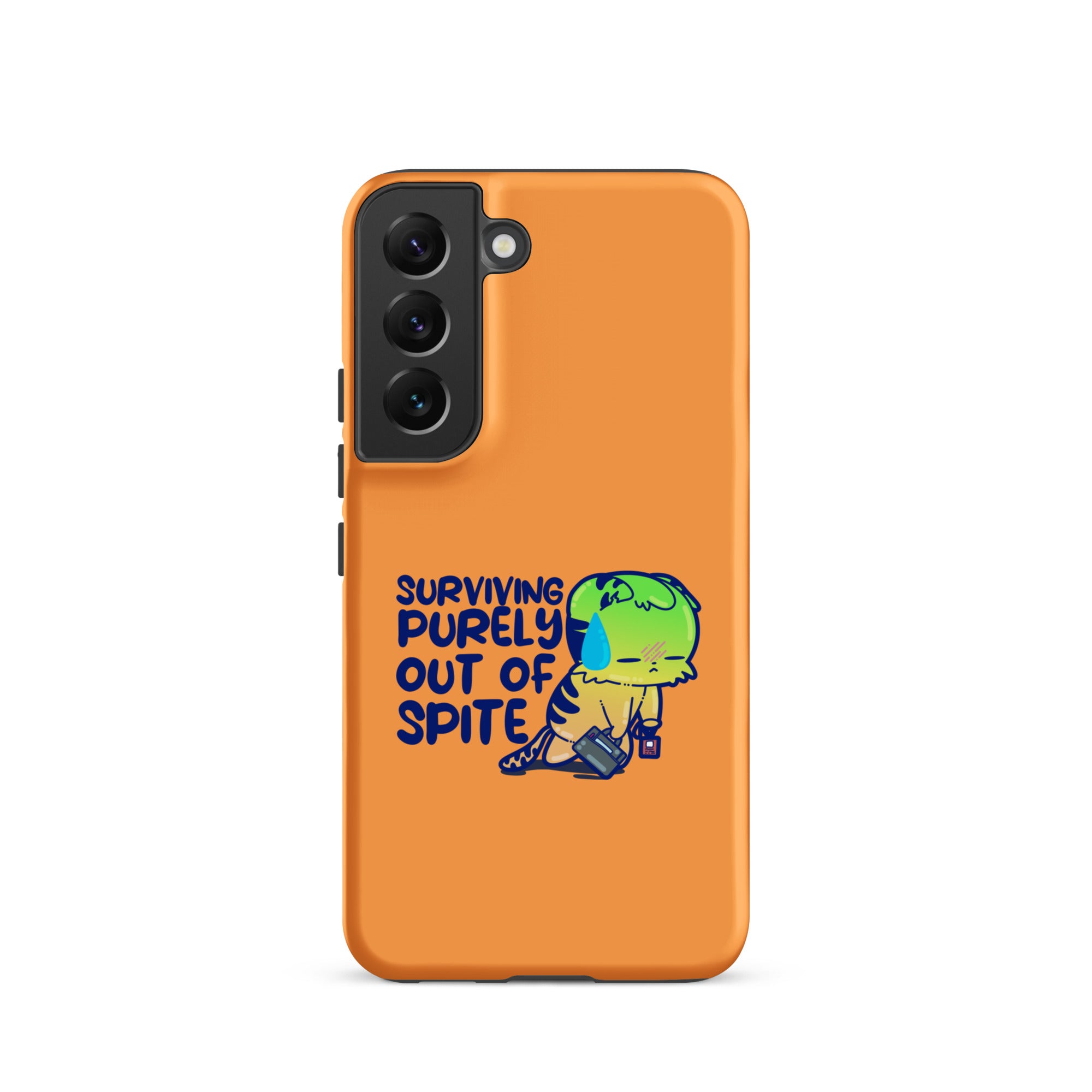 SURVIVING PURELY OUT OF SPITE - Tough case for Samsung® - ChubbleGumLLC