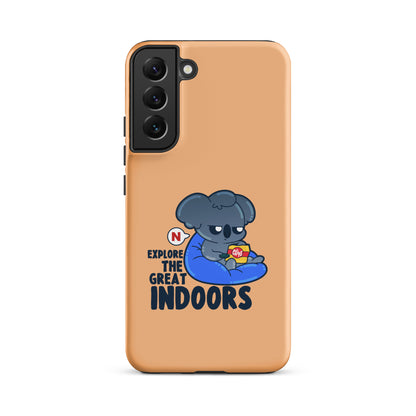 EXPLORE THE GREAT INDOORS - Tough case for Samsung® - ChubbleGumLLC