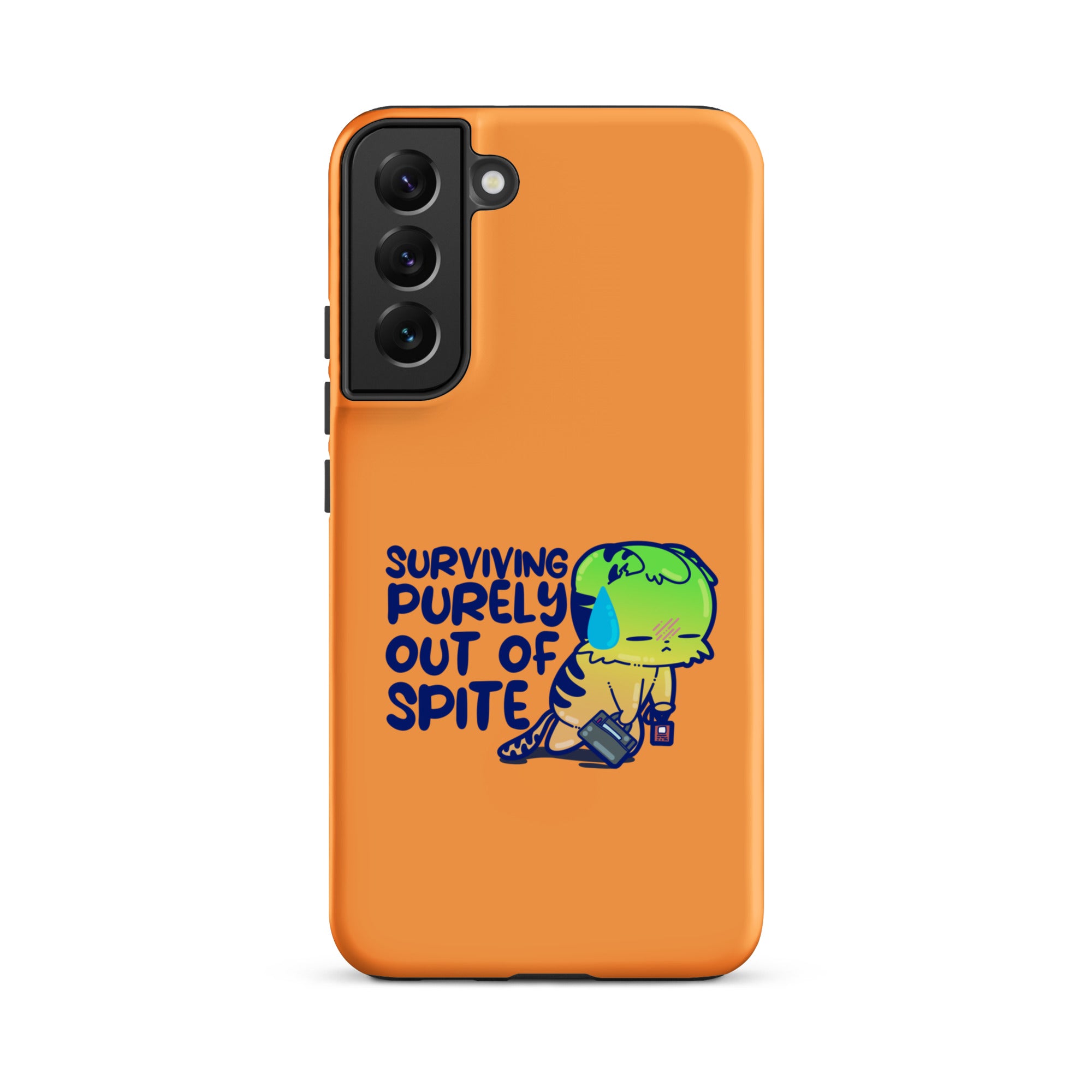 SURVIVING PURELY OUT OF SPITE - Tough case for Samsung® - ChubbleGumLLC