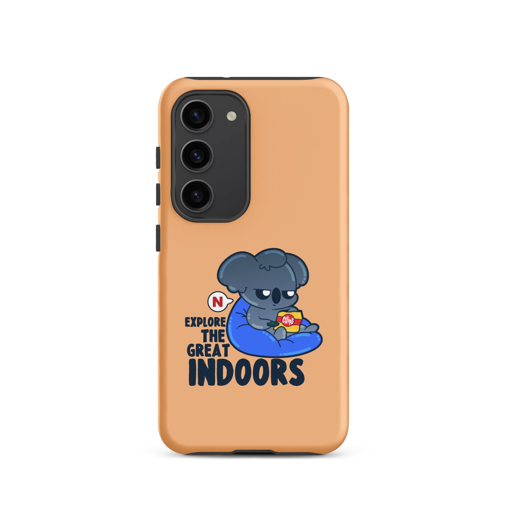 EXPLORE THE GREAT INDOORS - Tough case for Samsung® - ChubbleGumLLC