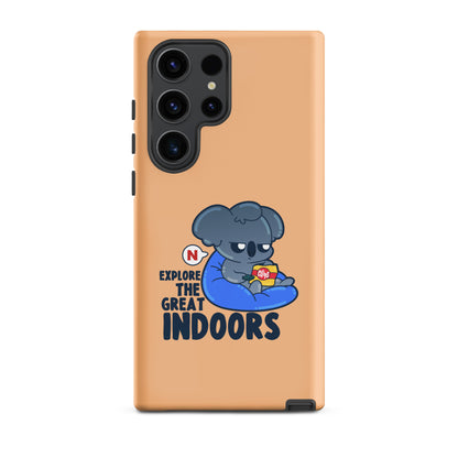 EXPLORE THE GREAT INDOORS - Tough case for Samsung® - ChubbleGumLLC