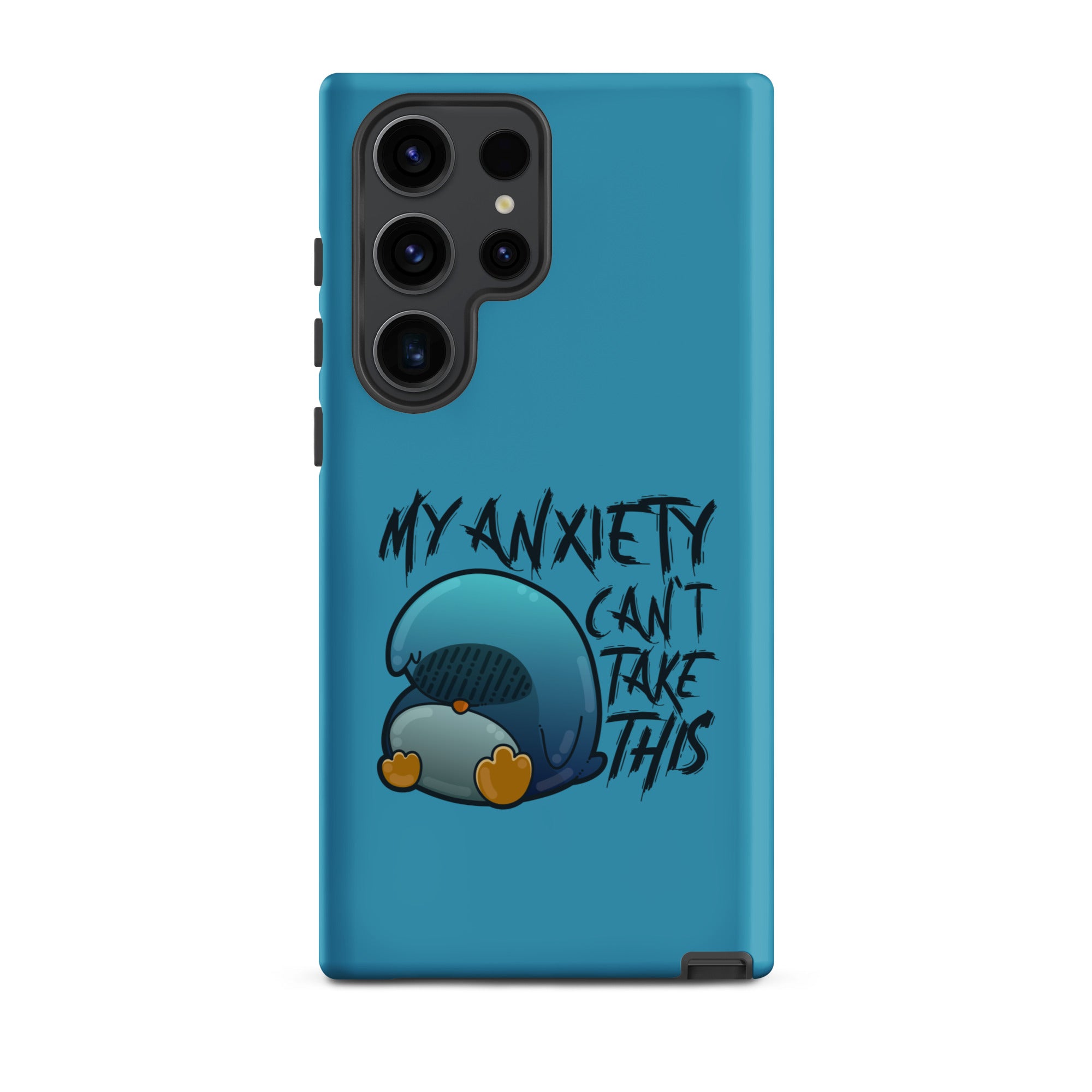 MY ANXIETY CANT TAKE THIS - Tough case for Samsung® - ChubbleGumLLC