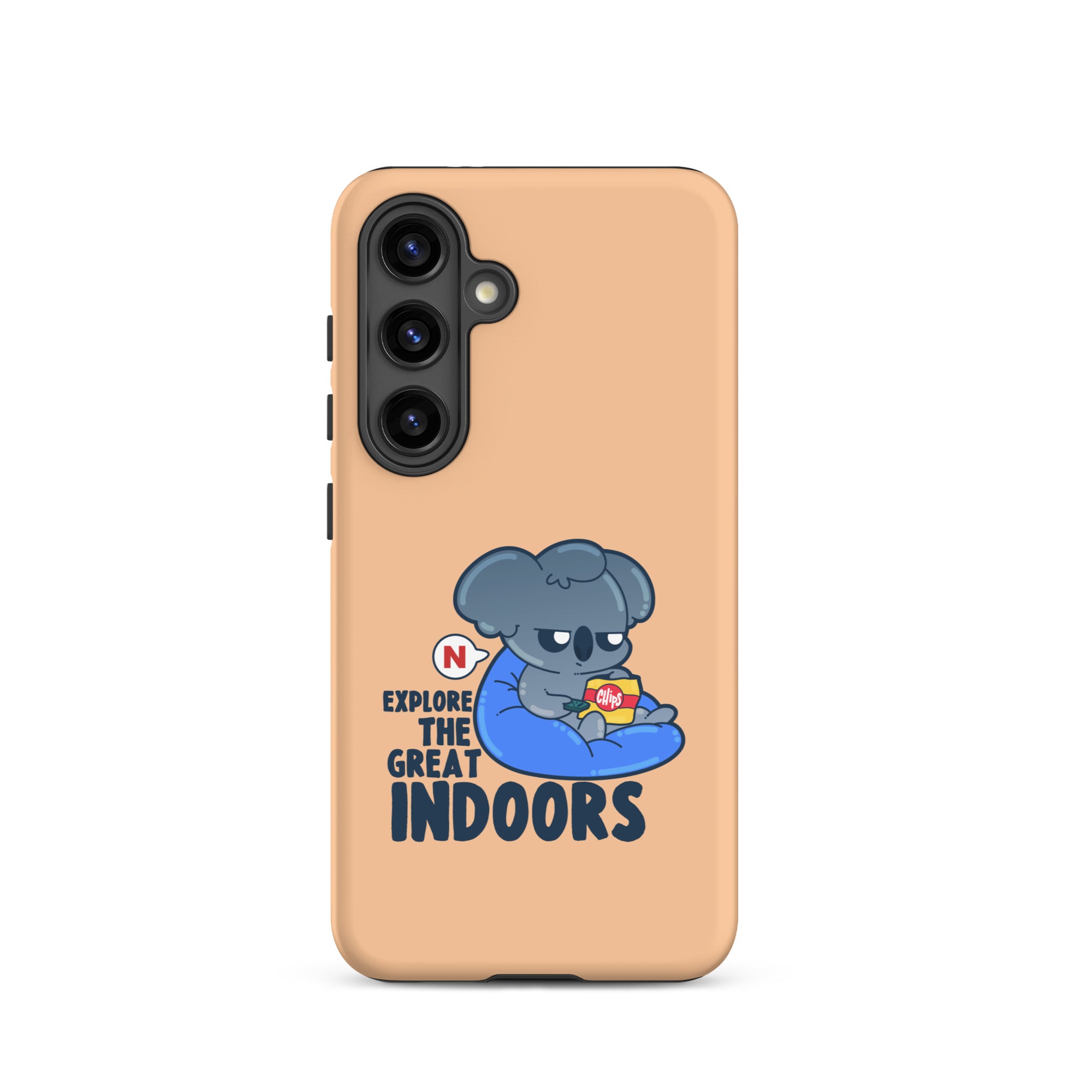 EXPLORE THE GREAT INDOORS - Tough case for Samsung® - ChubbleGumLLC