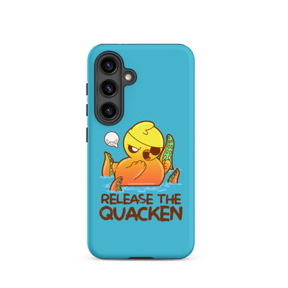 RELEASE THE QUACKEN - Tough case for Samsung® - ChubbleGumLLC