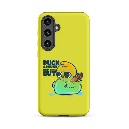 DUCK AROUND AND FIND OUT - Tough case for Samsung® - ChubbleGumLLC