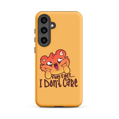 FUN FACT I DONT CARE - Tough case for Samsung® - ChubbleGumLLC