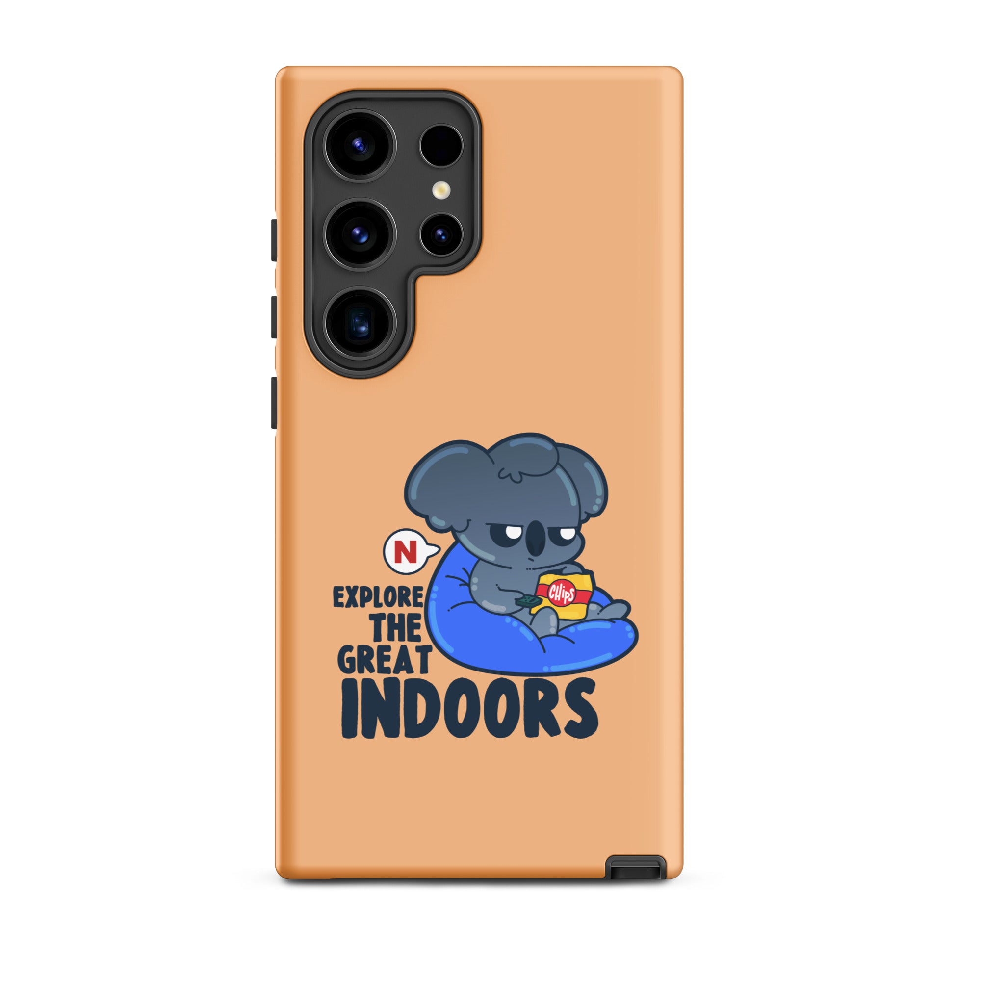 EXPLORE THE GREAT INDOORS - Tough case for Samsung® - ChubbleGumLLC