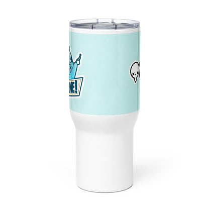 CAFFEINE - 25 oz Travel Mug - ChubbleGumLLC