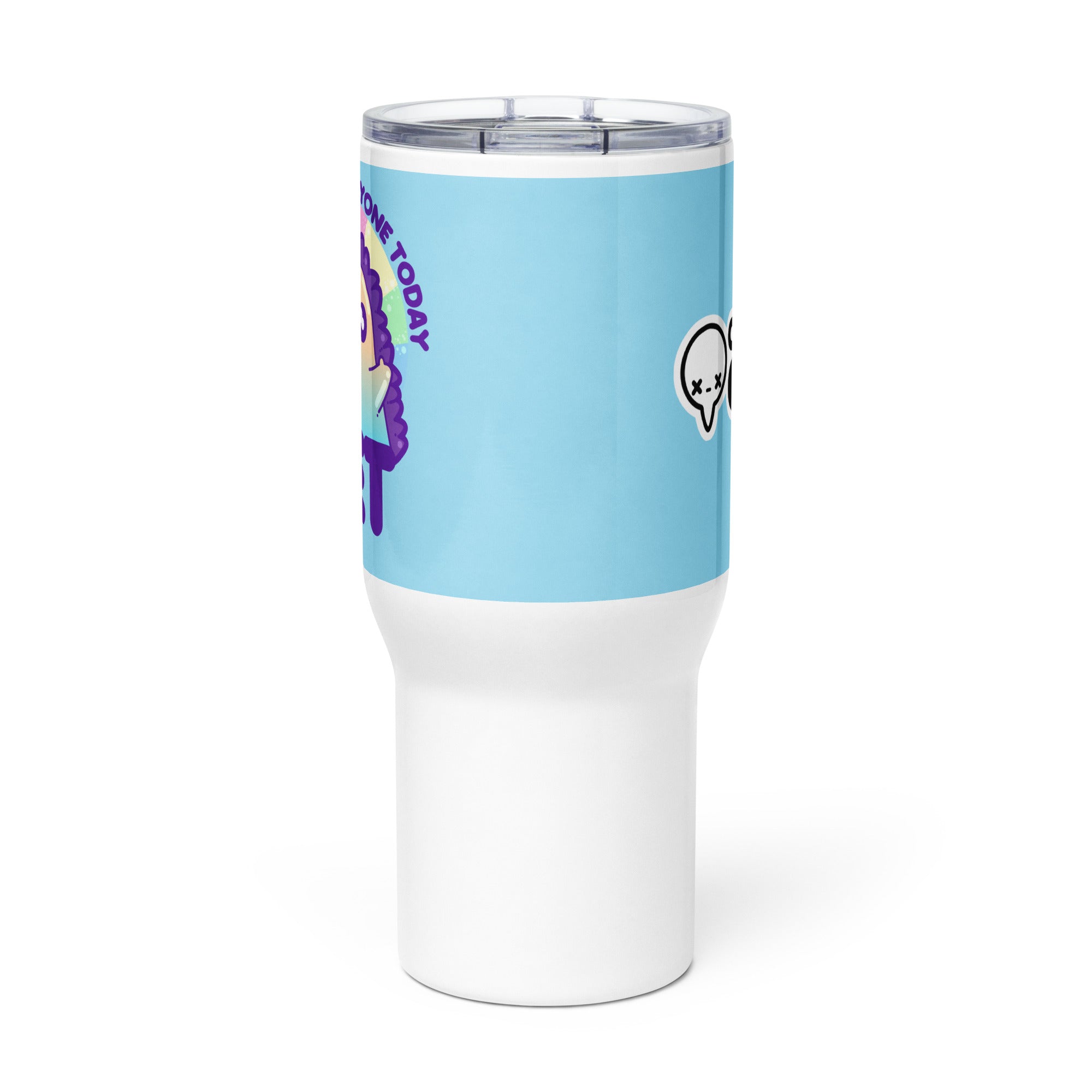 I DIDNT STAB ANYONE TODAY YET - 25 oz Travel Mug - ChubbleGumLLC