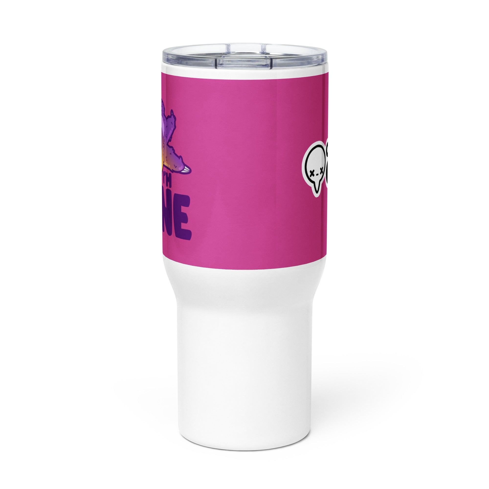 IM DONE - 25 oz Travel Mug - ChubbleGumLLC