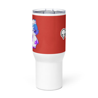 TALK TO THE HAND - Travel Mug - ChubbleGumLLC