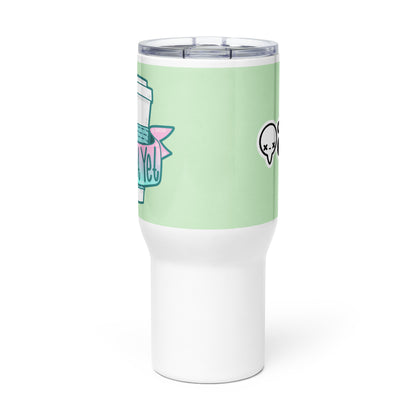 SHH NOT YET - 25 oz Travel Mug - ChubbleGumLLC