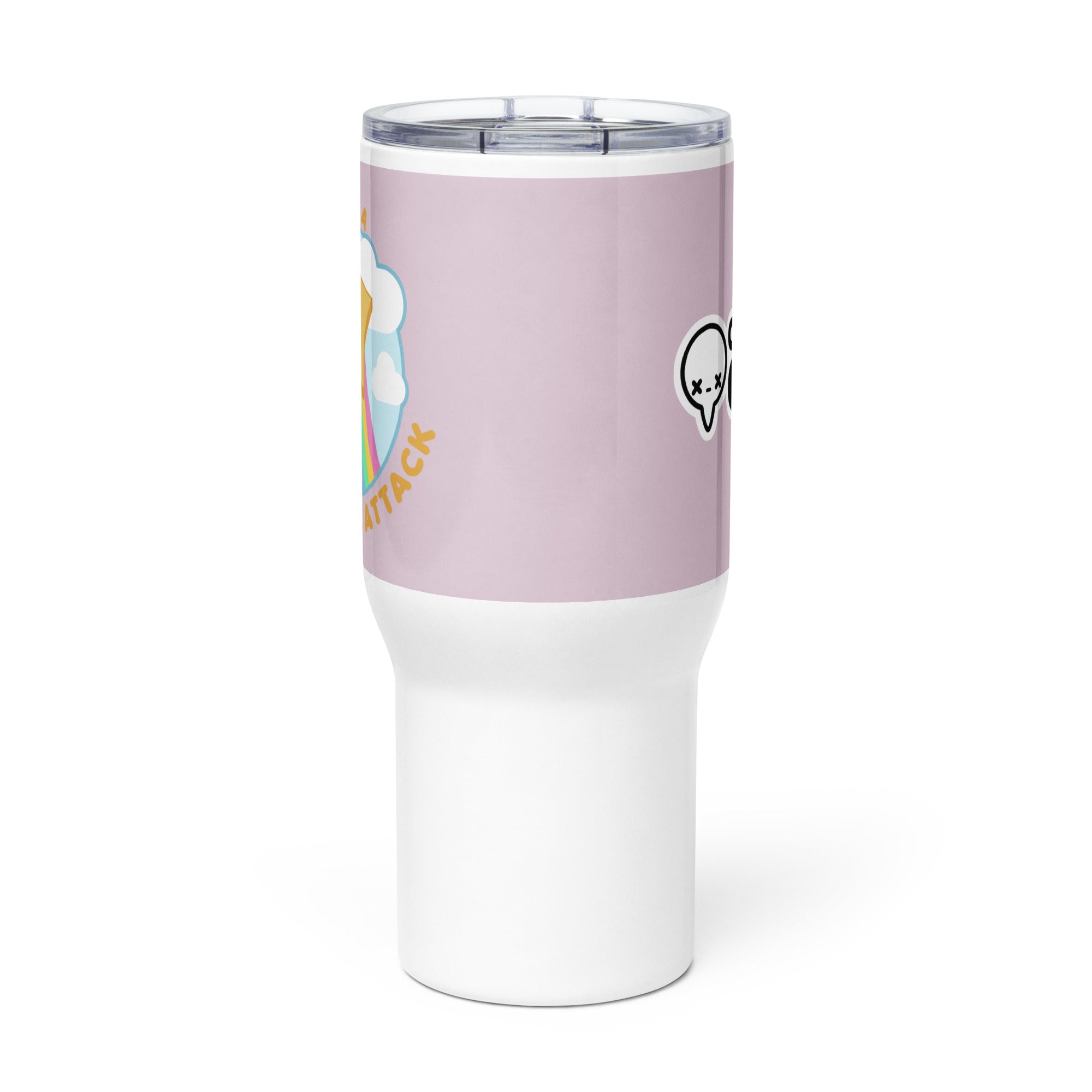 I SURVIVED A PANIC ATTACK - 25 Oz Travel Mug - ChubbleGumLLC