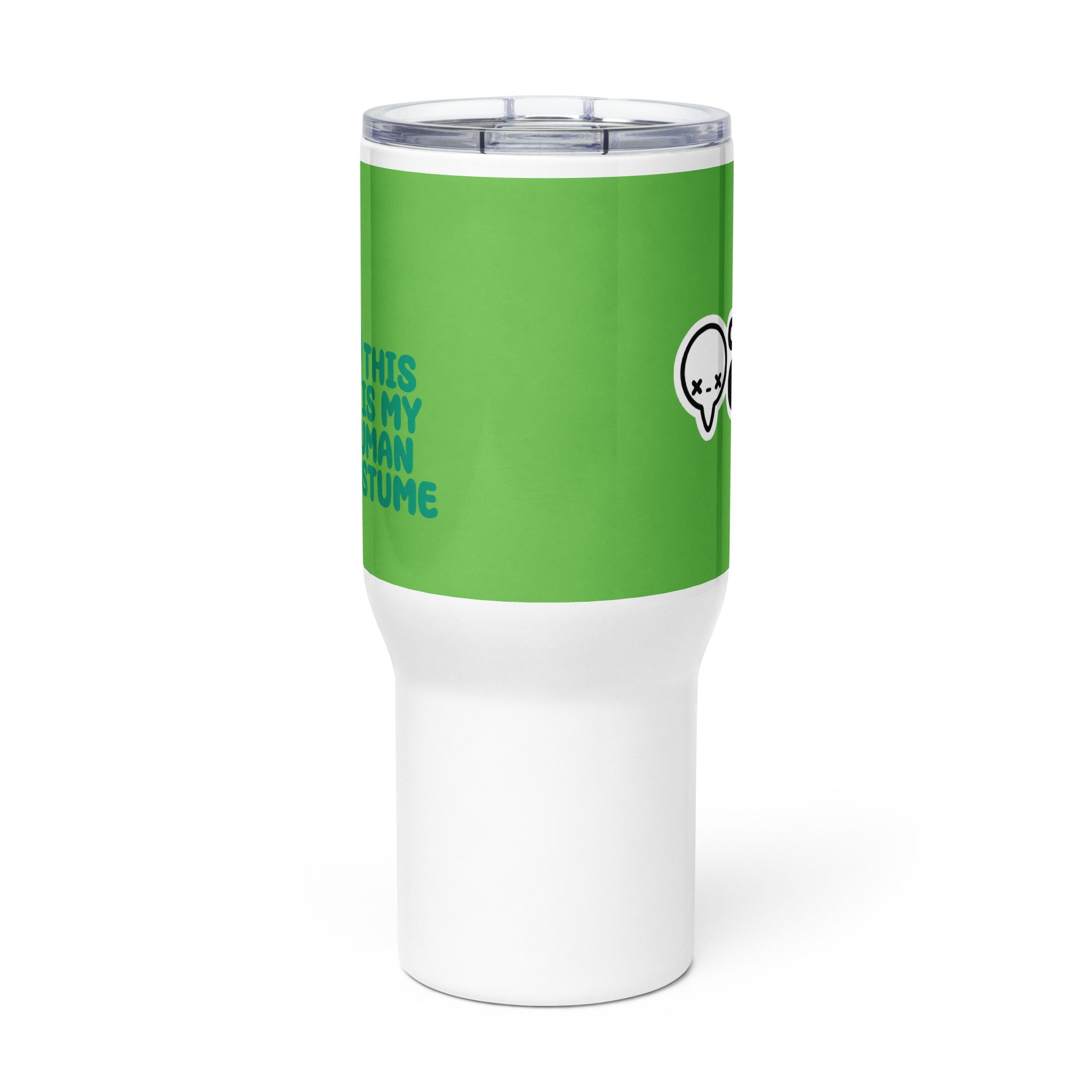 THIS IS MY HUMAN COSTUME - 25 oz Travel Mug - ChubbleGumLLC