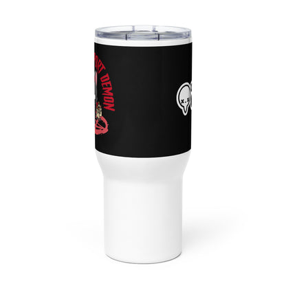 EMOTIONAL SUPPORT DEMON - 25 oz Travel Mug