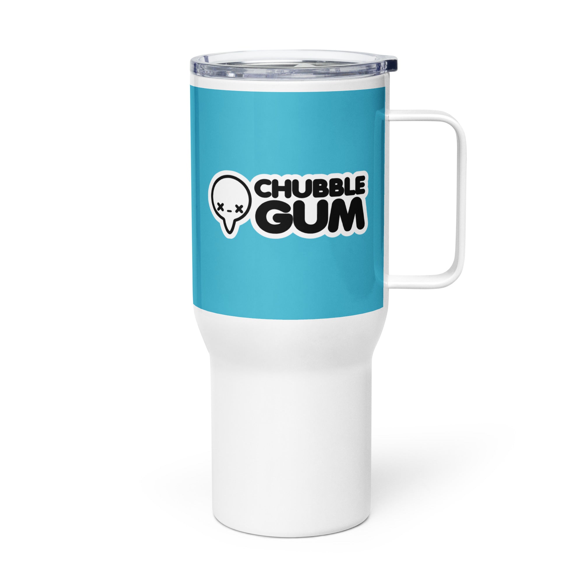 RELEASE THE QUAKEN - Travel Mug - ChubbleGumLLC