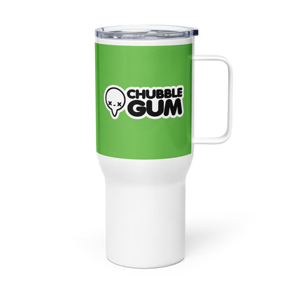 UP YOUR BUTT AND AROUND THE CORNER - 25 oz Travel Mug - ChubbleGumLLC