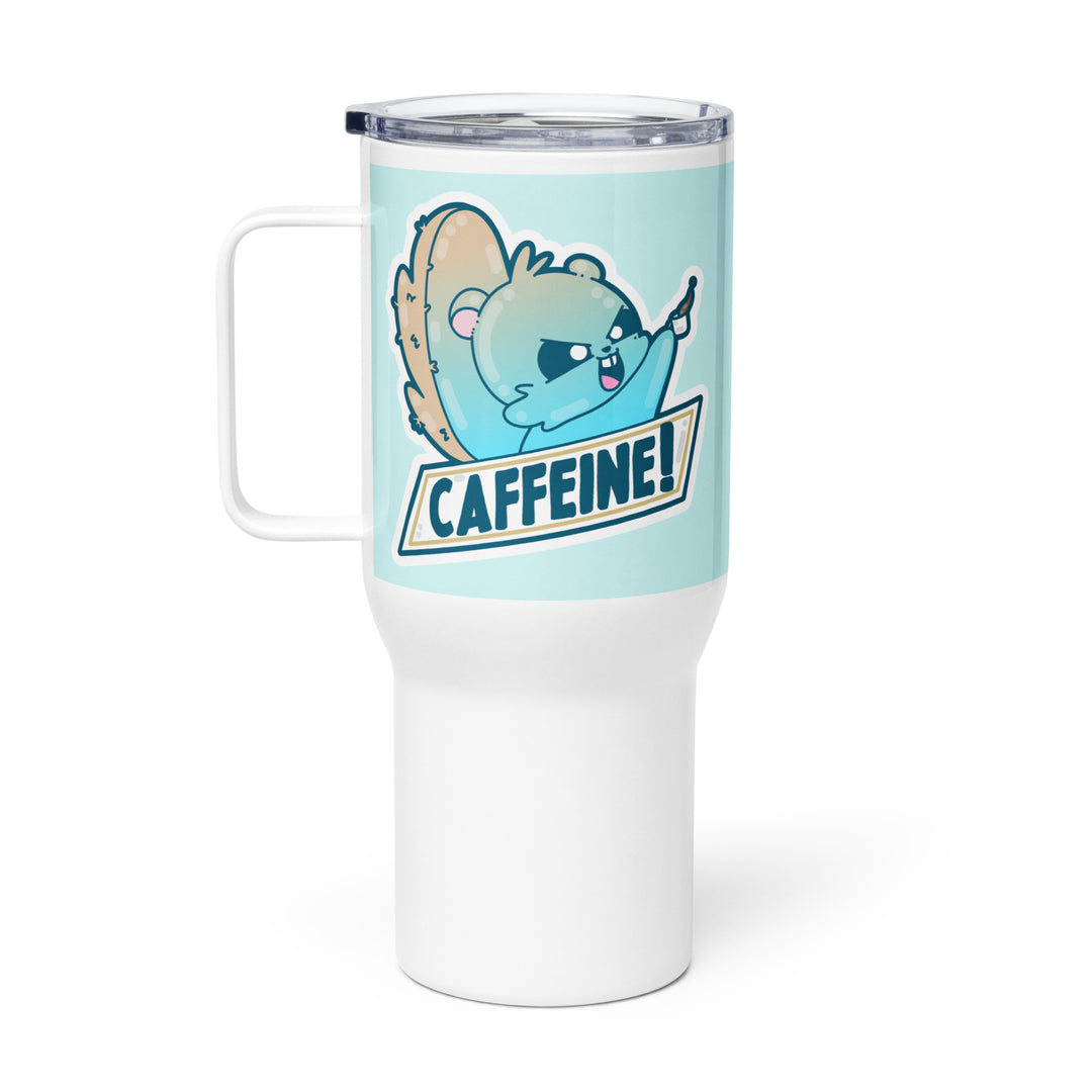 CAFFEINE - 25 oz Travel Mug - ChubbleGumLLC
