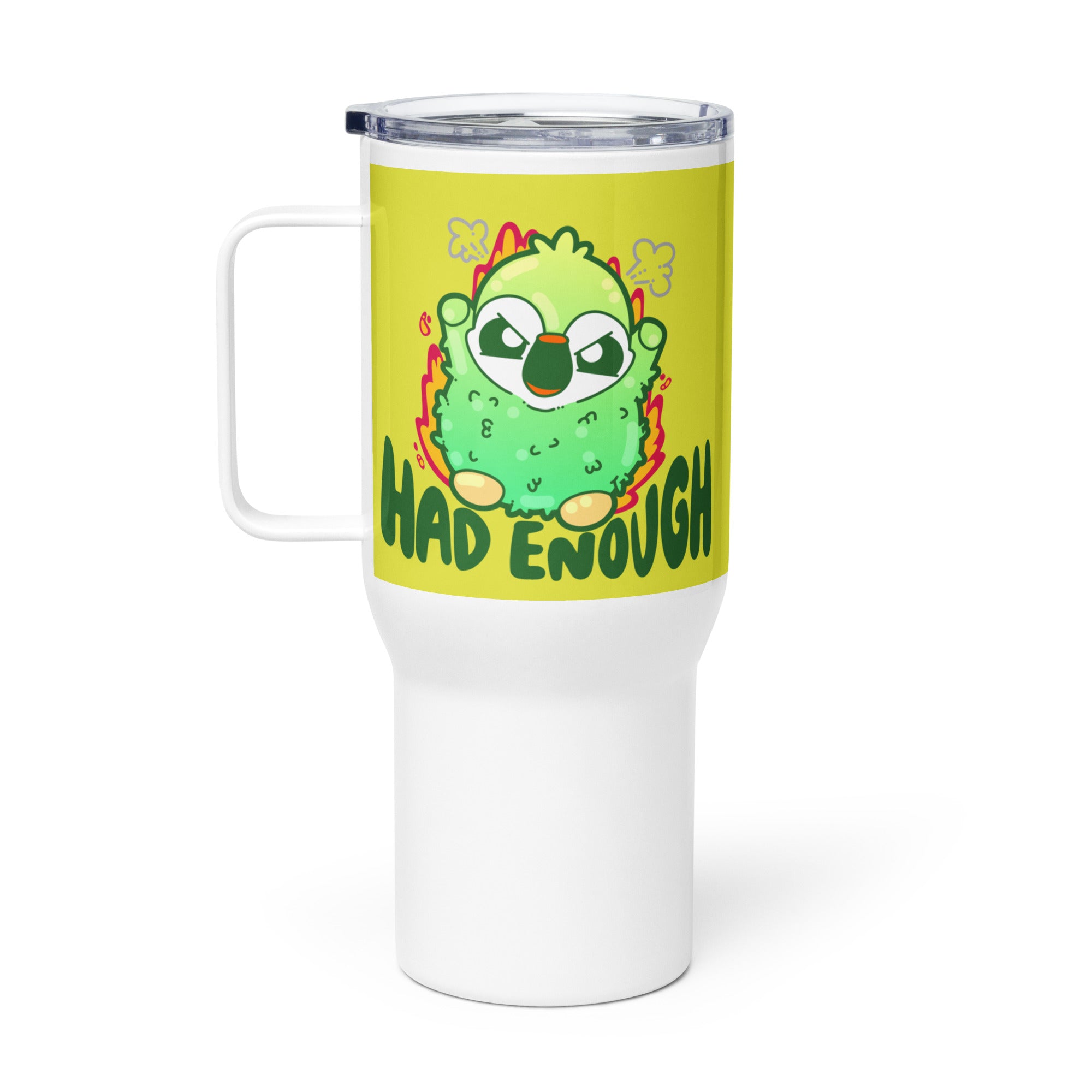 HAD ENOUGH - 25 oz Travel Mug - ChubbleGumLLC