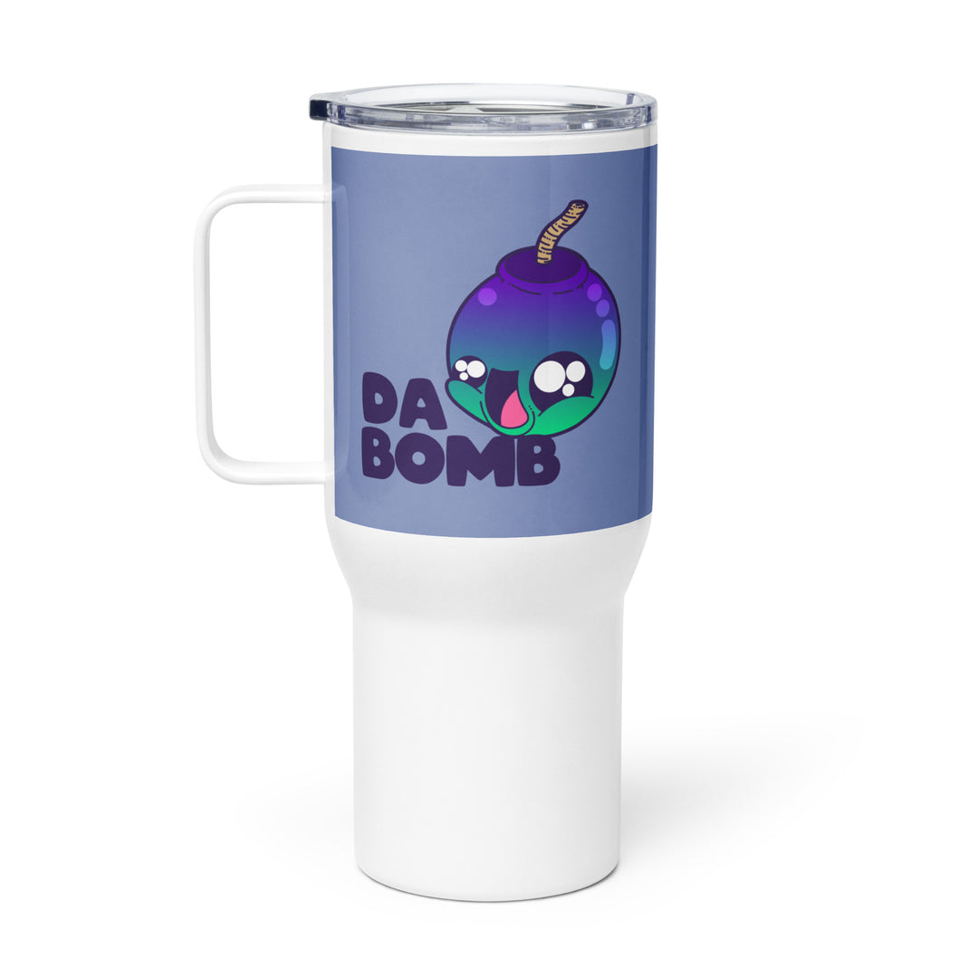 DA BOMB - 25 oz Travel Mug - ChubbleGumLLC