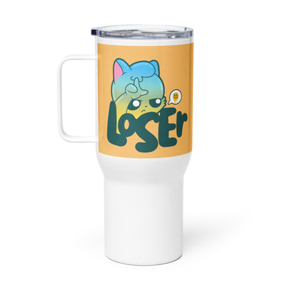 LOSER - 25 oz Travel Mug - ChubbleGumLLC