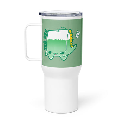 TEA REX - 25 Oz Travel Mug - ChubbleGumLLC