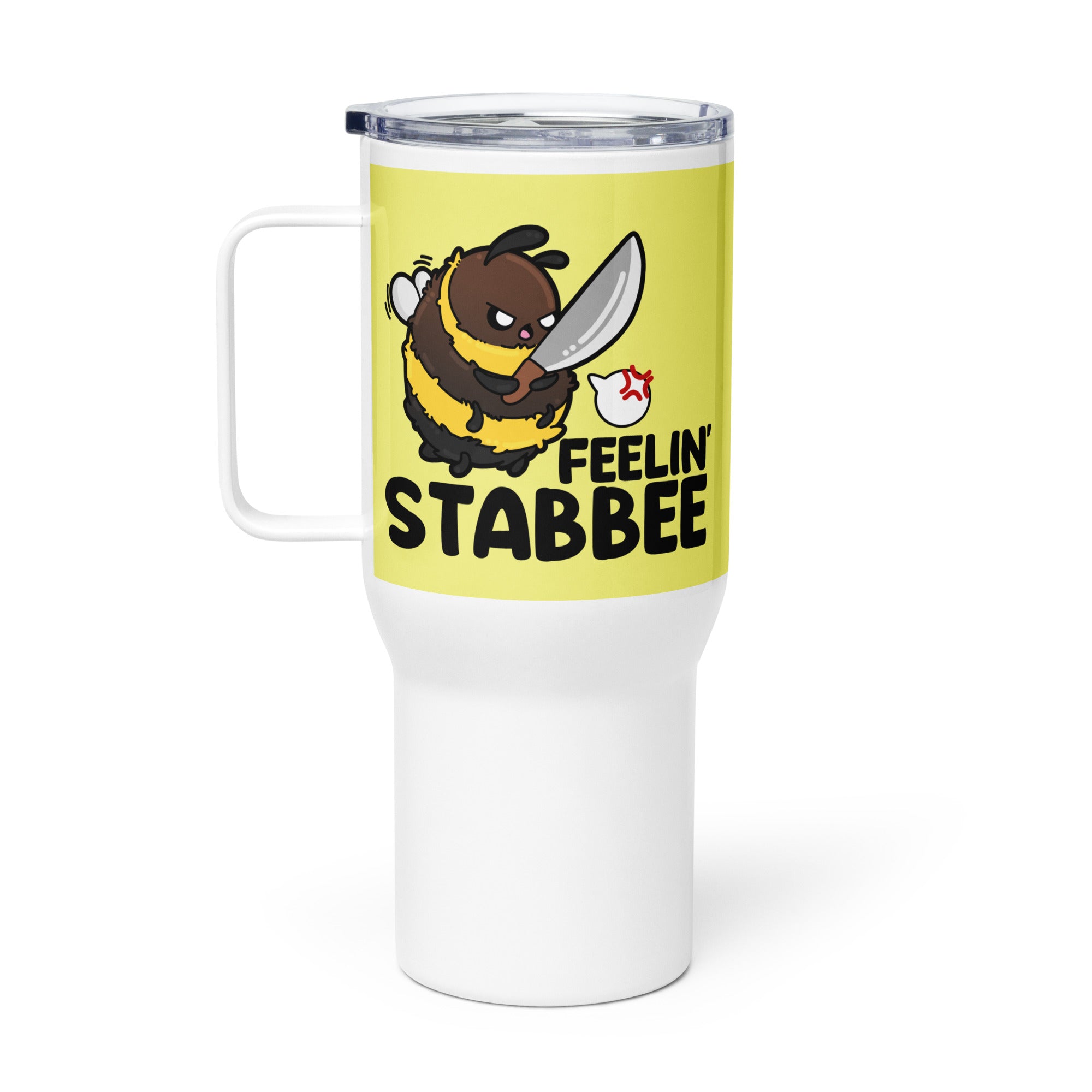 FEELIN STABBEE - 25 Oz Travel Mug - ChubbleGumLLC