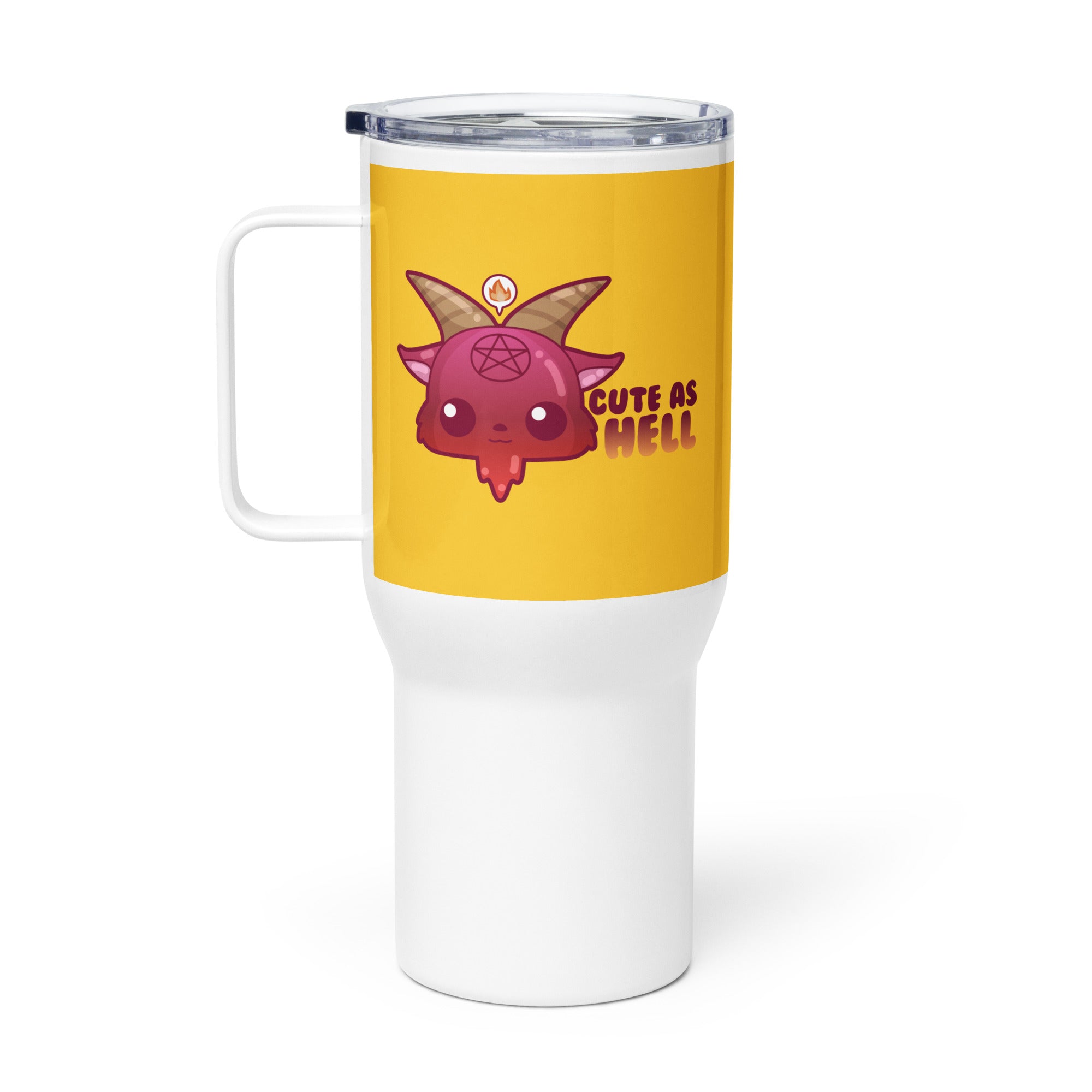 CUTE AS HELL - 25 oz Travel Mug