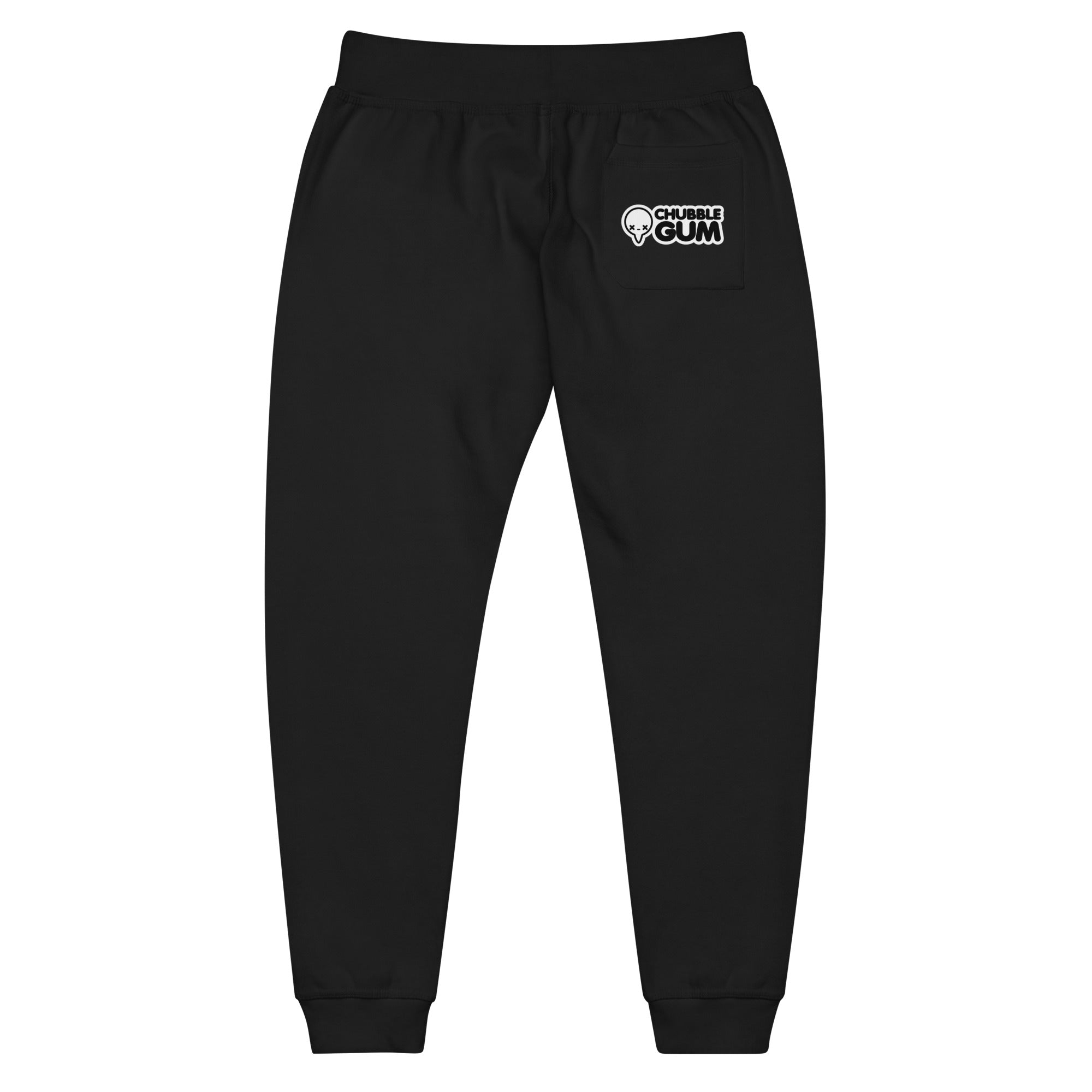 BUBBLE AND NAME POCKET - Fleece Sweatpants - ChubbleGumLLC