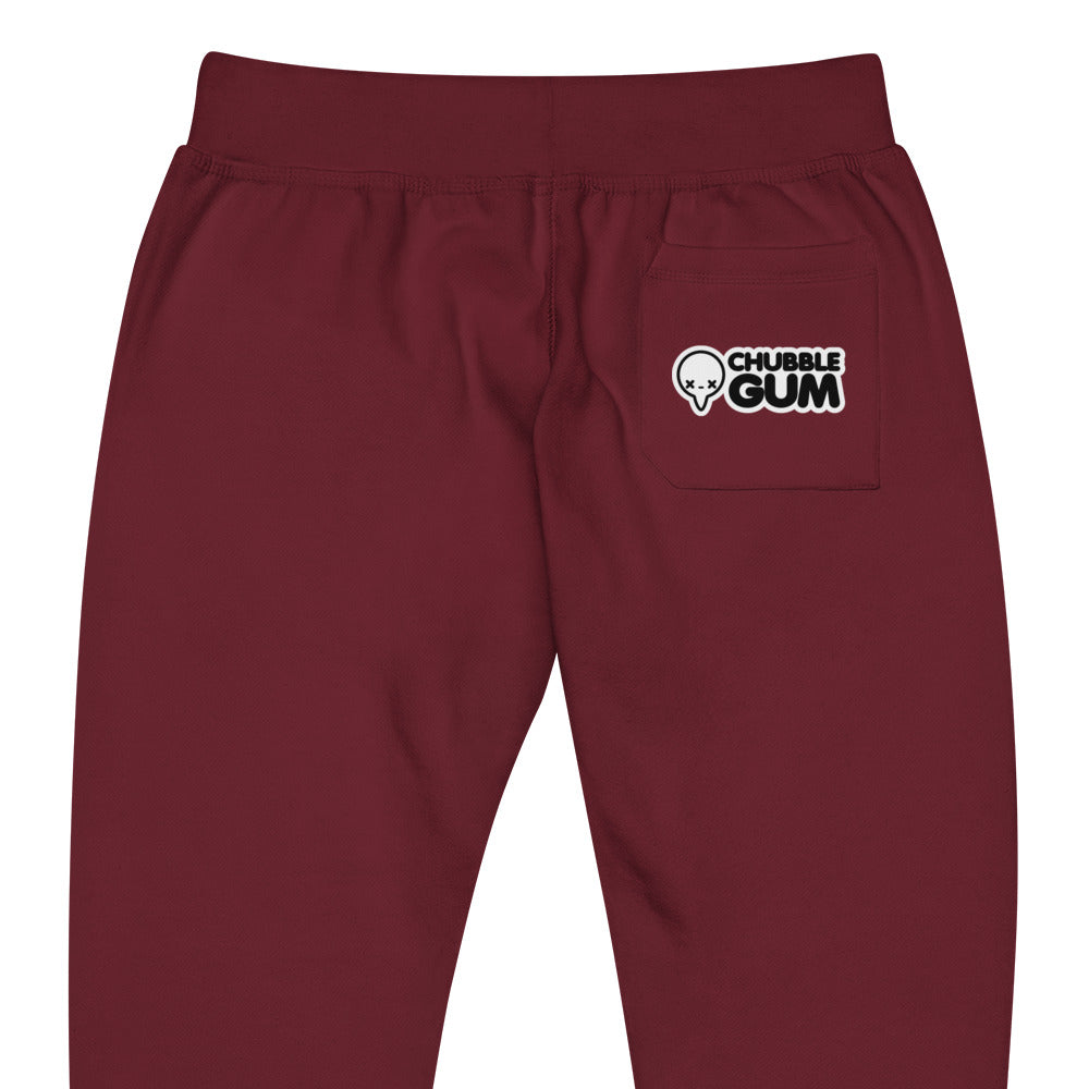 BUBBLE AND NAME POCKET - Fleece Sweatpants - ChubbleGumLLC