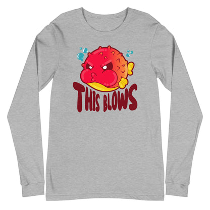 THIS BLOWS - Long Sleeve Tee - ChubbleGumLLC