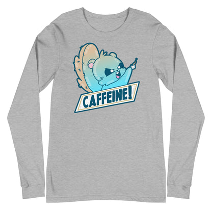 CAFFEINE - Long Sleeve Tee - ChubbleGumLLC