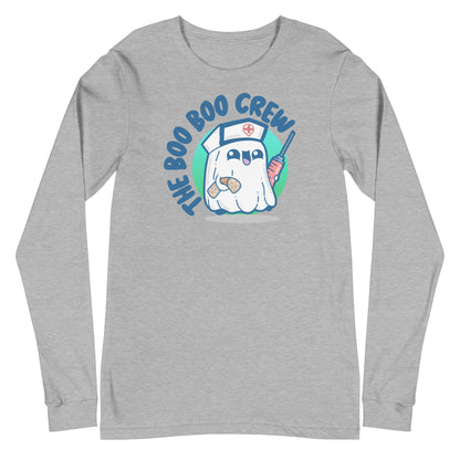 BOO-BOO CREW - Long Sleeve Tee - ChubbleGumLLC