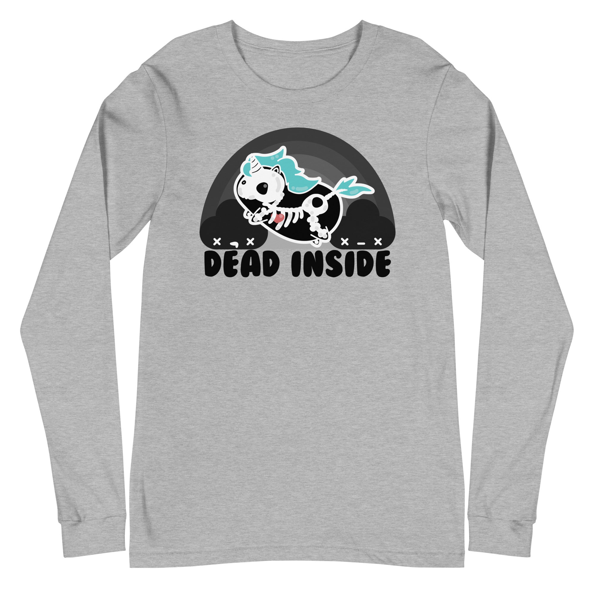 DEAD INSIDE - Long Sleeve Tee - ChubbleGumLLC