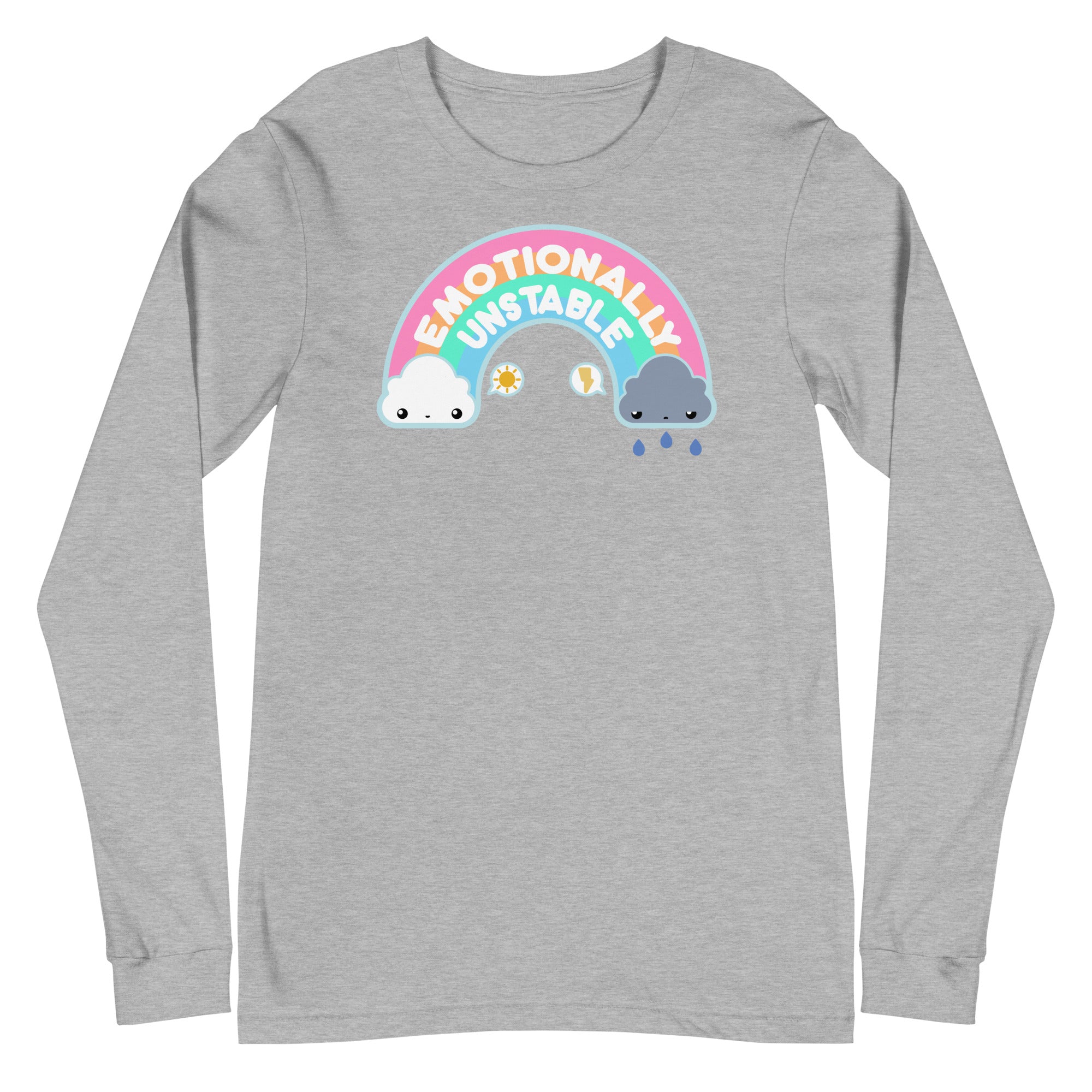 EMOTIONALLY UNSTABLE - Long Sleeve Tee - ChubbleGumLLC