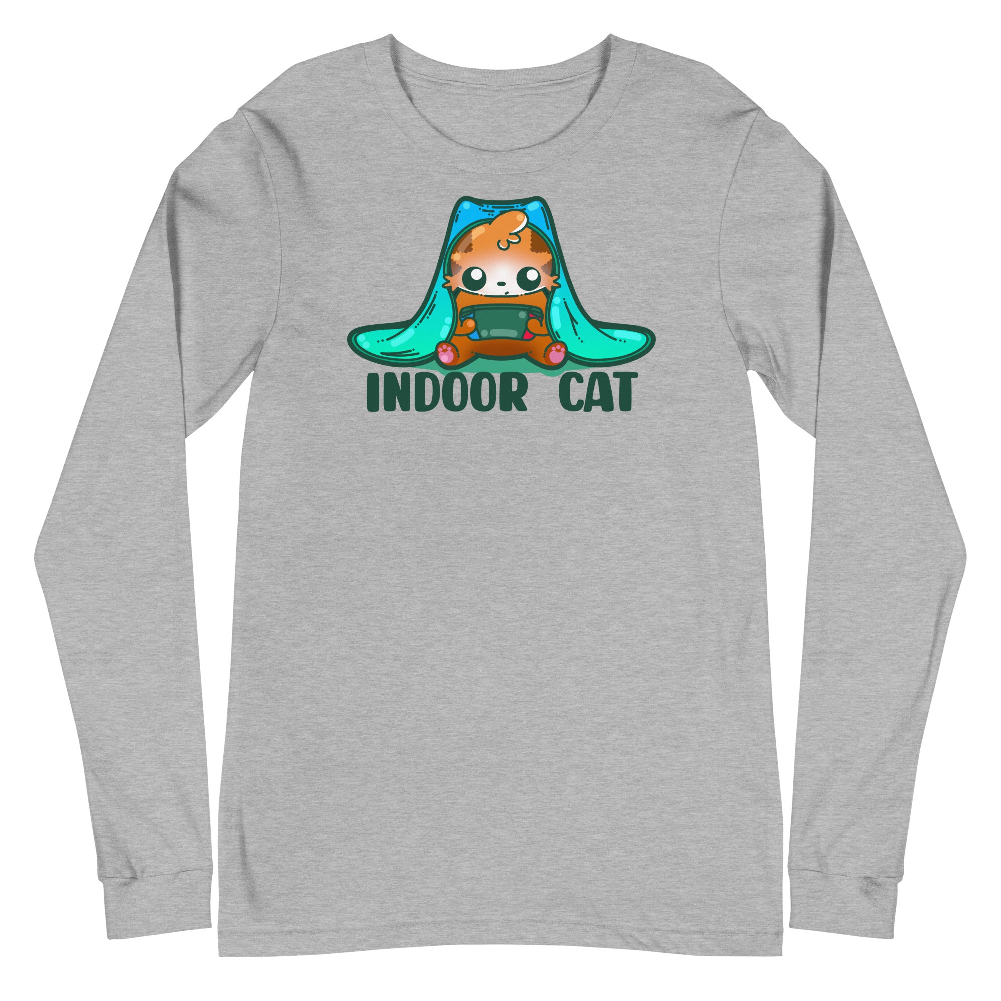 INDOOR CAT - Long Sleeve Tee - ChubbleGumLLC