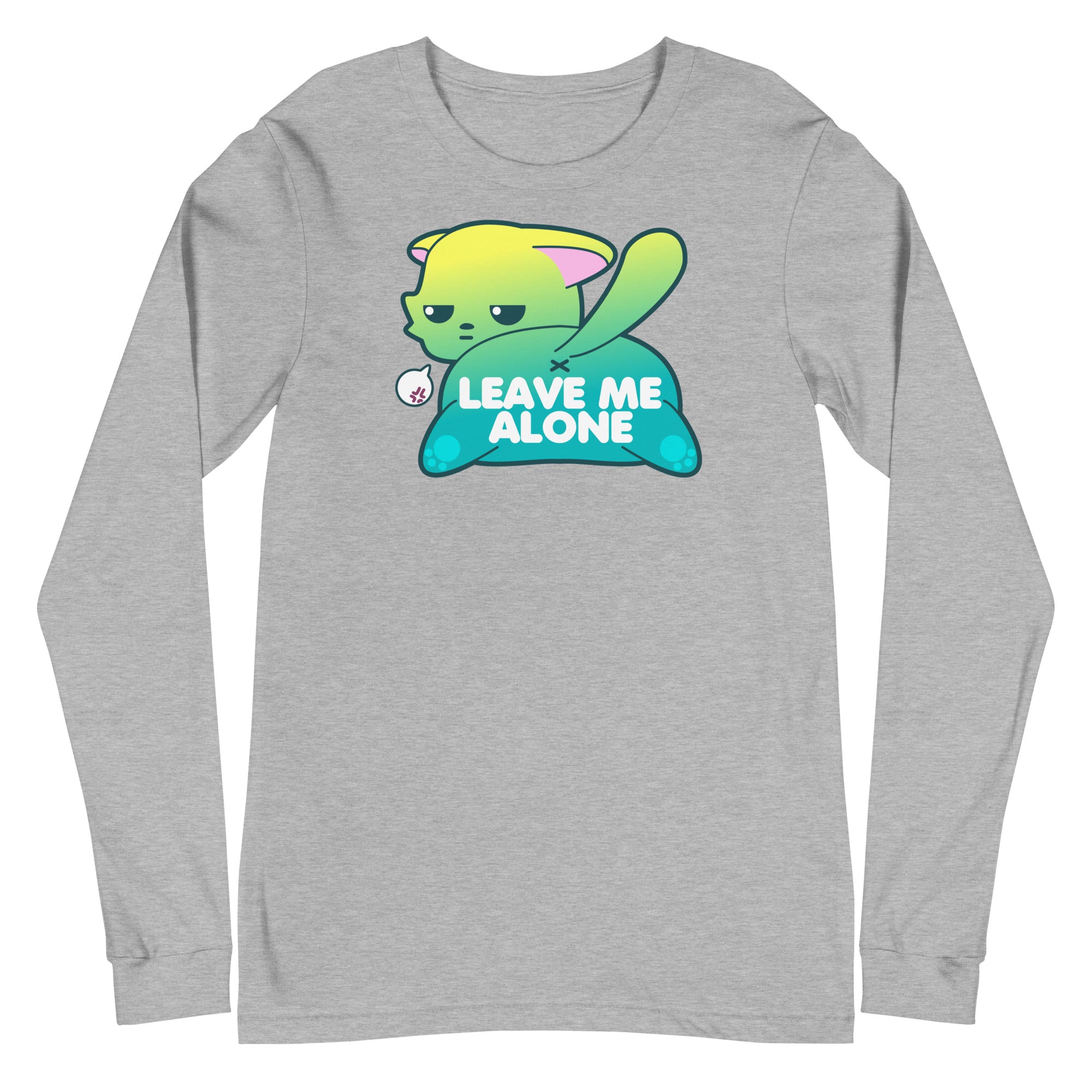 LEAVE ME ALONE - Long Sleeve Tee - ChubbleGumLLC