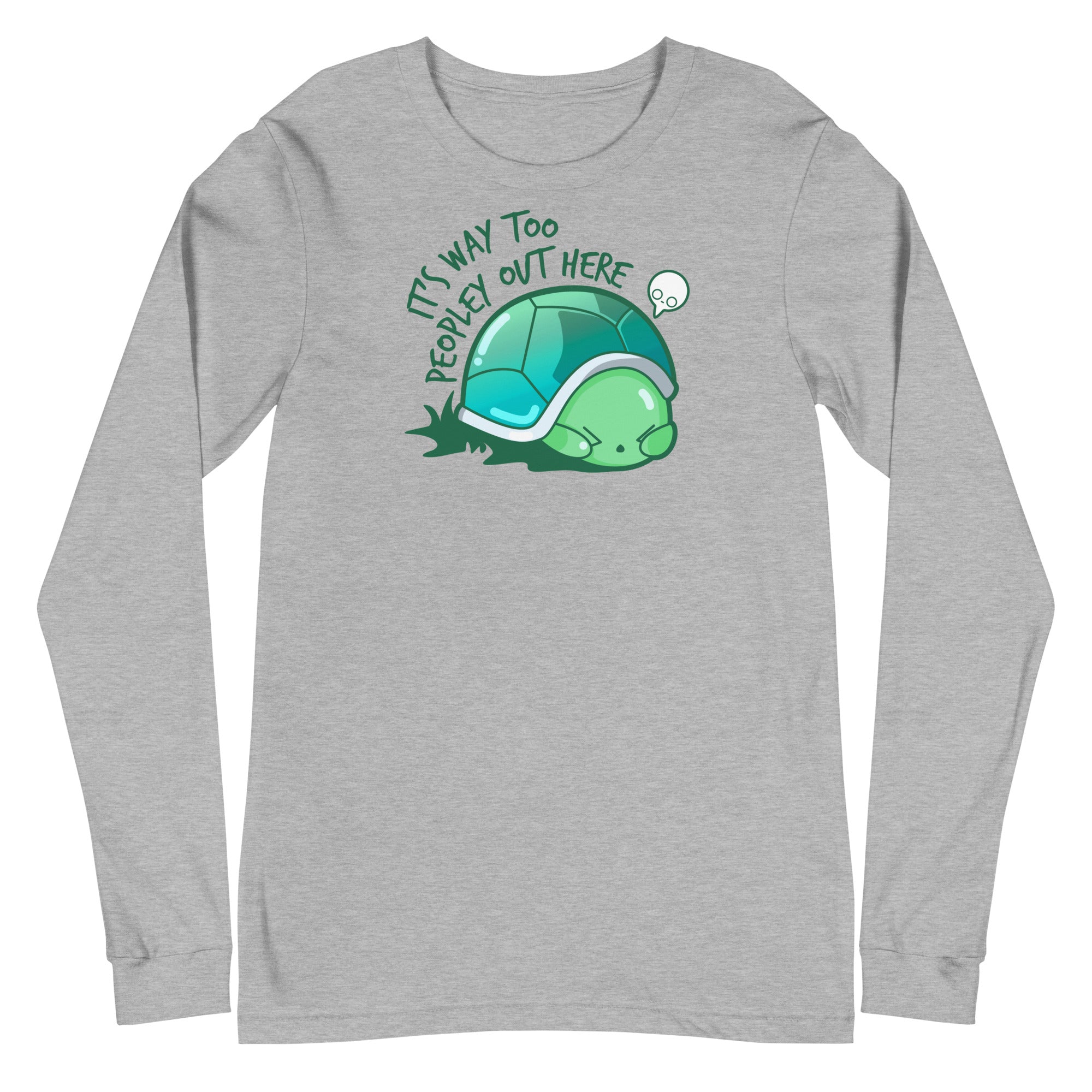 WAY TOO PEOPLEY - Long Sleeve Tee - ChubbleGumLLC