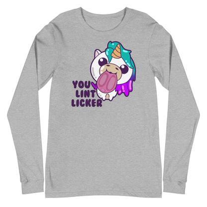 YOU LINT LICKER - Long Sleeve Tee - ChubbleGumLLC