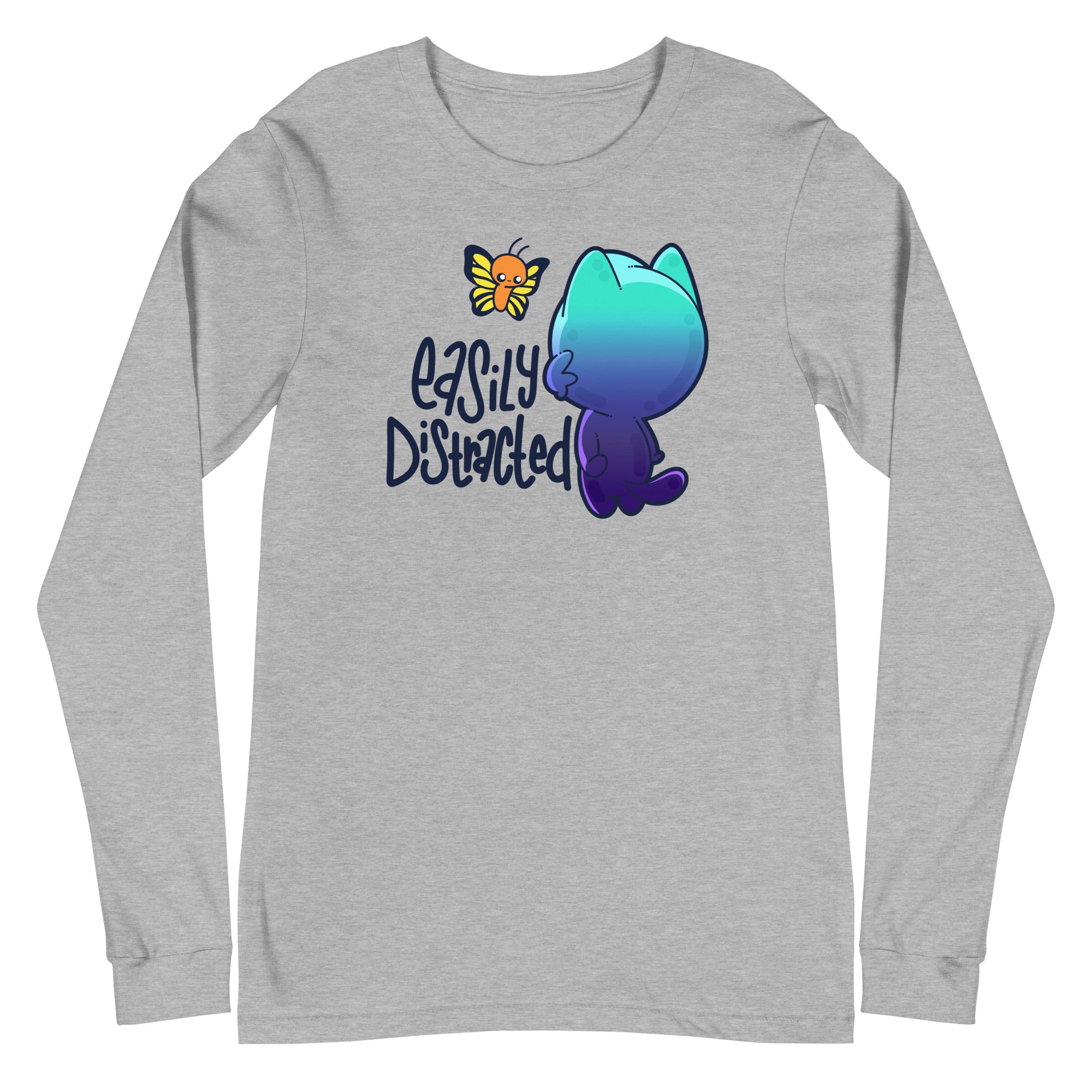 EASILY DISTRACTED - Long Sleeve Tee